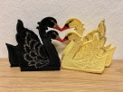 Embroidery file “FSL - Topper Swan” - 2 sizes