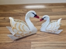 Embroidery file “FSL - Topper Swan” - 2 sizes