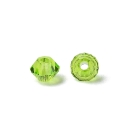 25 Stück - PRECIOSA-M.C. Bicone 3,0 mm - Lime Green