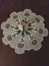 Stickdatei Lace - Deckchen-Set Nr. 18 (130x170,150x200, und 172x340 mm) Schneeglöckchen --- SUPER-Set