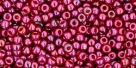 10 g TOHO Seed Beads 11/0 TR-11-0332 - Gold-Lustered Raspberry (C)