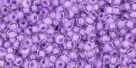 10 g TOHO Seed Beads 11/0 TR-11-0935 - Inside-Color Lt Sapphire/Wisteria Lined (E)