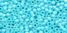 10 g TOHO Seed Beads 11/0 TR-11-2117 - Aqua Opal Silver-Lined (A,B;D)