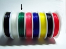 1 Rolle elastischer Nylon -  grün