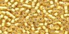 10 g TOHO Seed Beads 11/0 TR-11-0948 - Inside-Color Lt Topaz/Beige Lined (E)