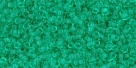 5g TOHO SeedBeads 15/0 TR-15-0072 - Tr. Beach Glass Green