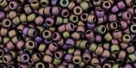 10 g TOHO Seed Beads 11/0 TR-11-0085 F - Metallic-Frosted Iris Purple