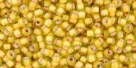 10 g TOHO Seed Beads 11/0 TR-11-0302 - Inside-Color Jonquil/Apricot Lined (E,F)