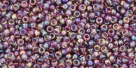 5g TOHO SeedBeads 15/0 TR-15-0166 B - Tr.-Rainbow Med Amethyst