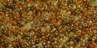 5 Gramm Miyuki Seed Beads 15-Mix 32 Gold Medley