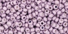 10 g TOHO Seed Beads 11/0 TR-11-PF554 F - Permanent Finish Galvanized - Matte Medium Lavender (A,C,D)