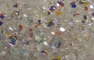 #02.3 50 Stück - 3,0 mm Glasschliffperlen - tr. crystal AB