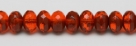 #14 - 20 Stück - 5*8mm Donut - Tr. Hyacinth/Opak Terracotta