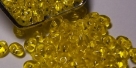 #025 10g SuperDuo-Beads tr. yellow