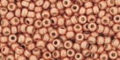 10 g TOHO Seed Beads 11/0 TR-11-PF562 F - Permanent Finish - Galvanized Matte Safron (A,C,D)