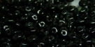 #036 10g SuperDuo-Beads opak jet - dark travertin