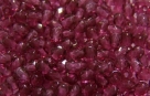 #10.04a 50 Stück - 3,0 mm Glasschliffperlen - tr. fuchsia