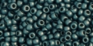 10 g TOHO Seed Beads 11/0 TR-11-0519 F - Higher-Metallic Frosted Teal Hematite (A,C)
