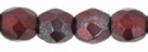 #10.10 50 Stück - 3,0 mm Glasschliffperlen - tr. siam ruby vega