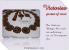 Pattern Victorias garden of roses necklace - english version -