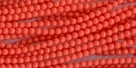 #36b 1 Strang - 4,0 mm Glasperlen - coral paint coating