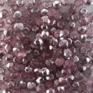 #103.06 50 Stück - 4,0 mm Glasschliffperlen - Crystal Half Labrador - Coated - Pink