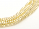 02010/70440 - 1 Strang Perlen Ø 2 mm rund - creme pearl-coating