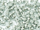 #12 - 25 Stck. Diabolo Beads 4x6 mm crystal full labrador